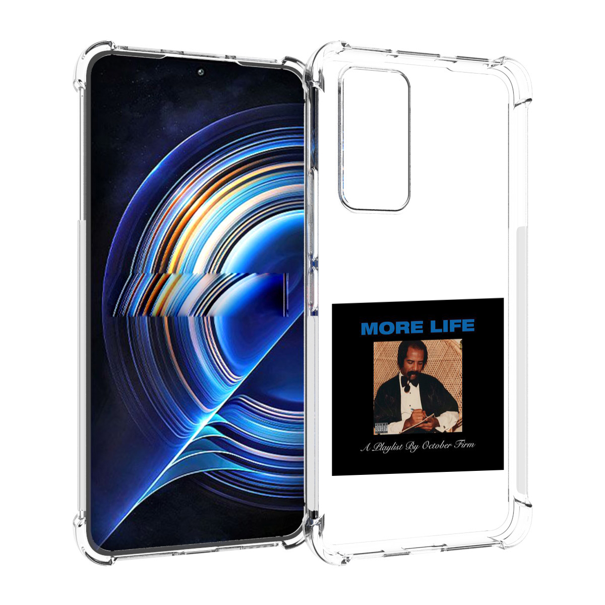 

Чехол MyPads Drake - More Life для Tecno Camon 19 Neo, Прозрачный, Tocco