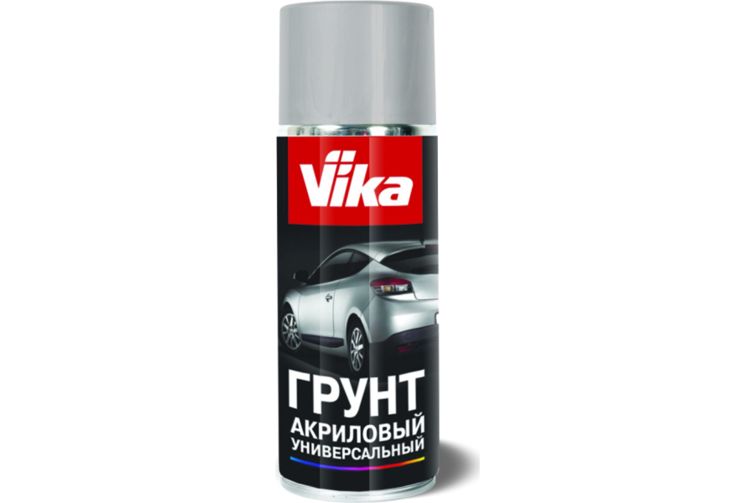 

VIKA Грунтовка акриловая аэрозоль, серая, 520 мл О02680