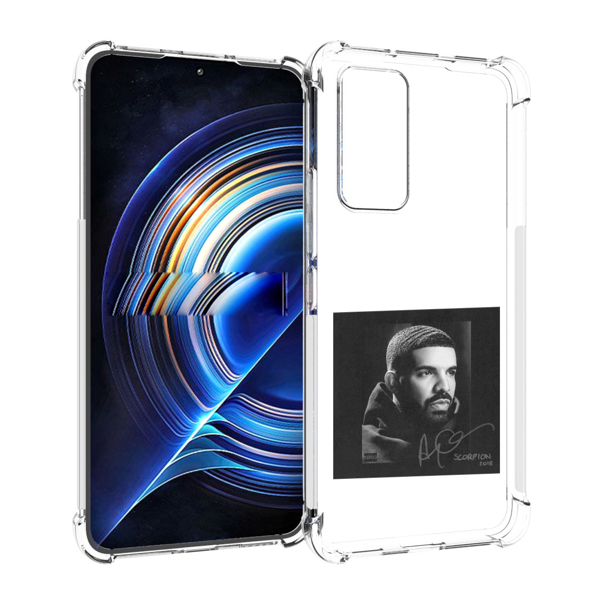 

Чехол MyPads Drake - Scorpion для Tecno Camon 19 Neo, Прозрачный, Tocco