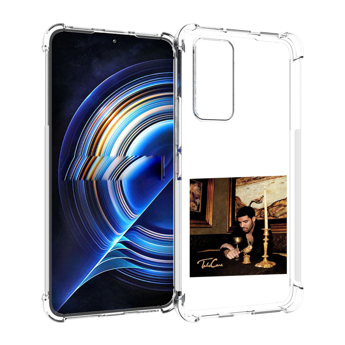 

Чехол MyPads Drake - Take Care для Tecno Camon 19 Neo, Прозрачный, Tocco