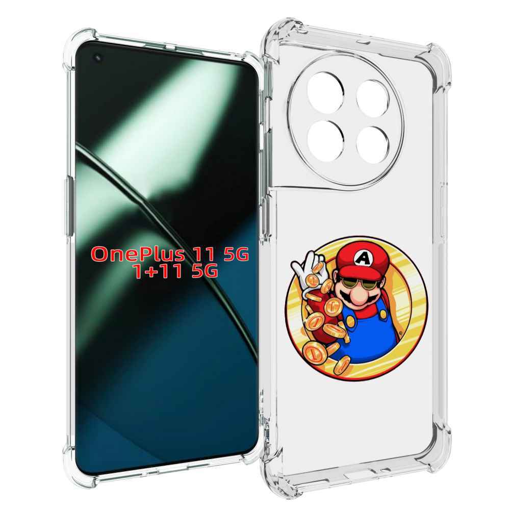 

Чехол MyPads богатый марио для OnePlus 11, Прозрачный, Tocco