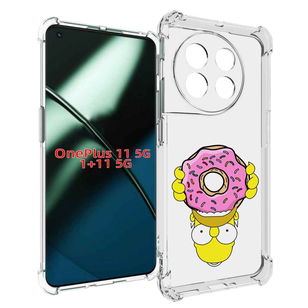 

Чехол MyPads большой-пончик для OnePlus 11, Прозрачный, Tocco