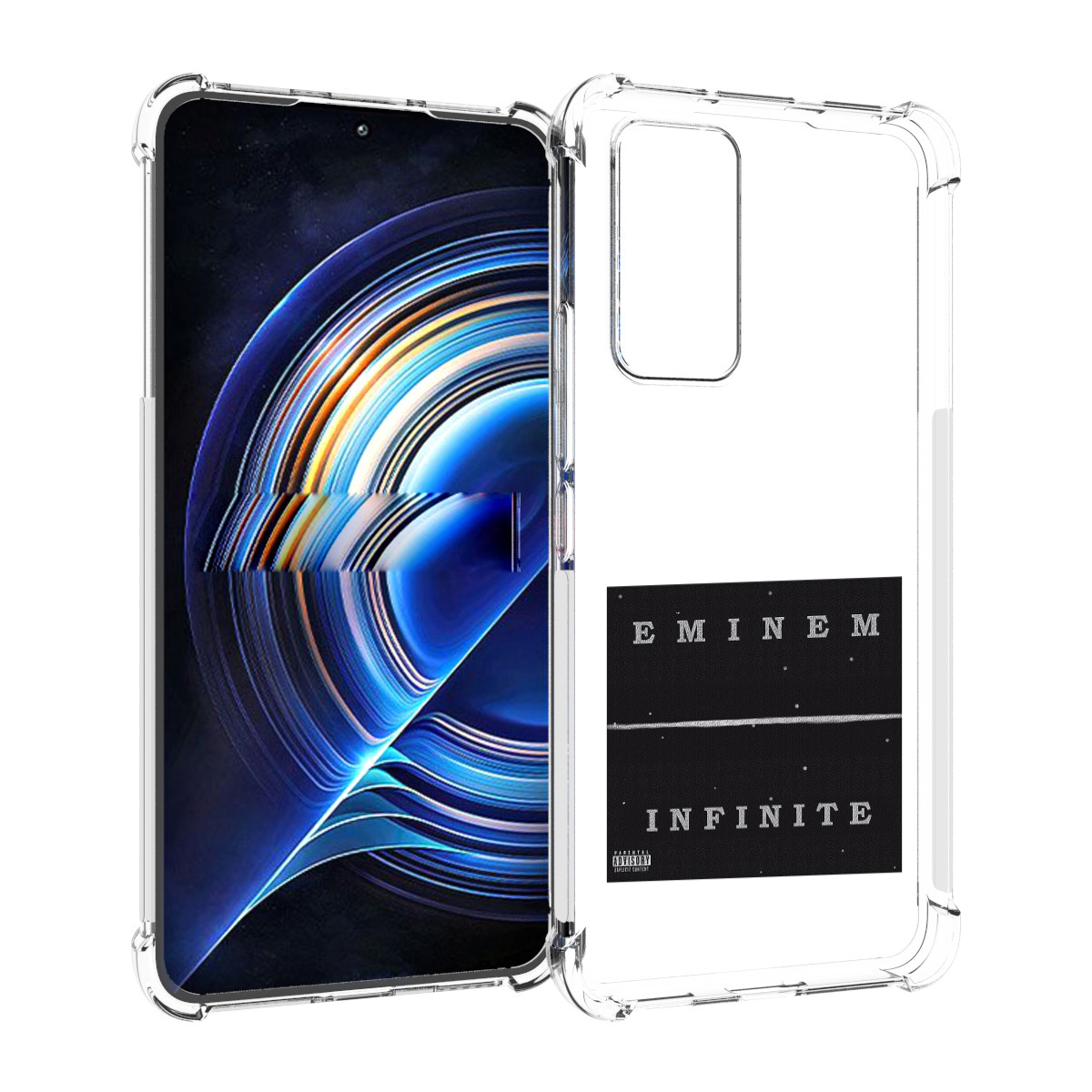 Чехол MyPads Eminem INFINITE для Tecno Camon 19 Neo