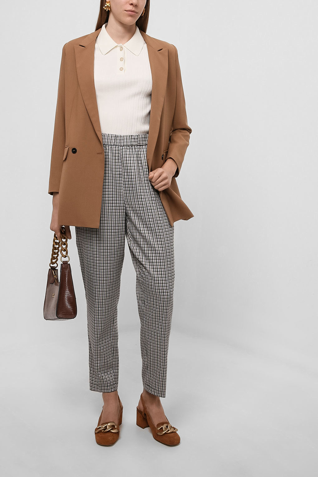 

Брюки женские Vero Moda 10251912 бежевые 34 EU, Бежевый, 10251912