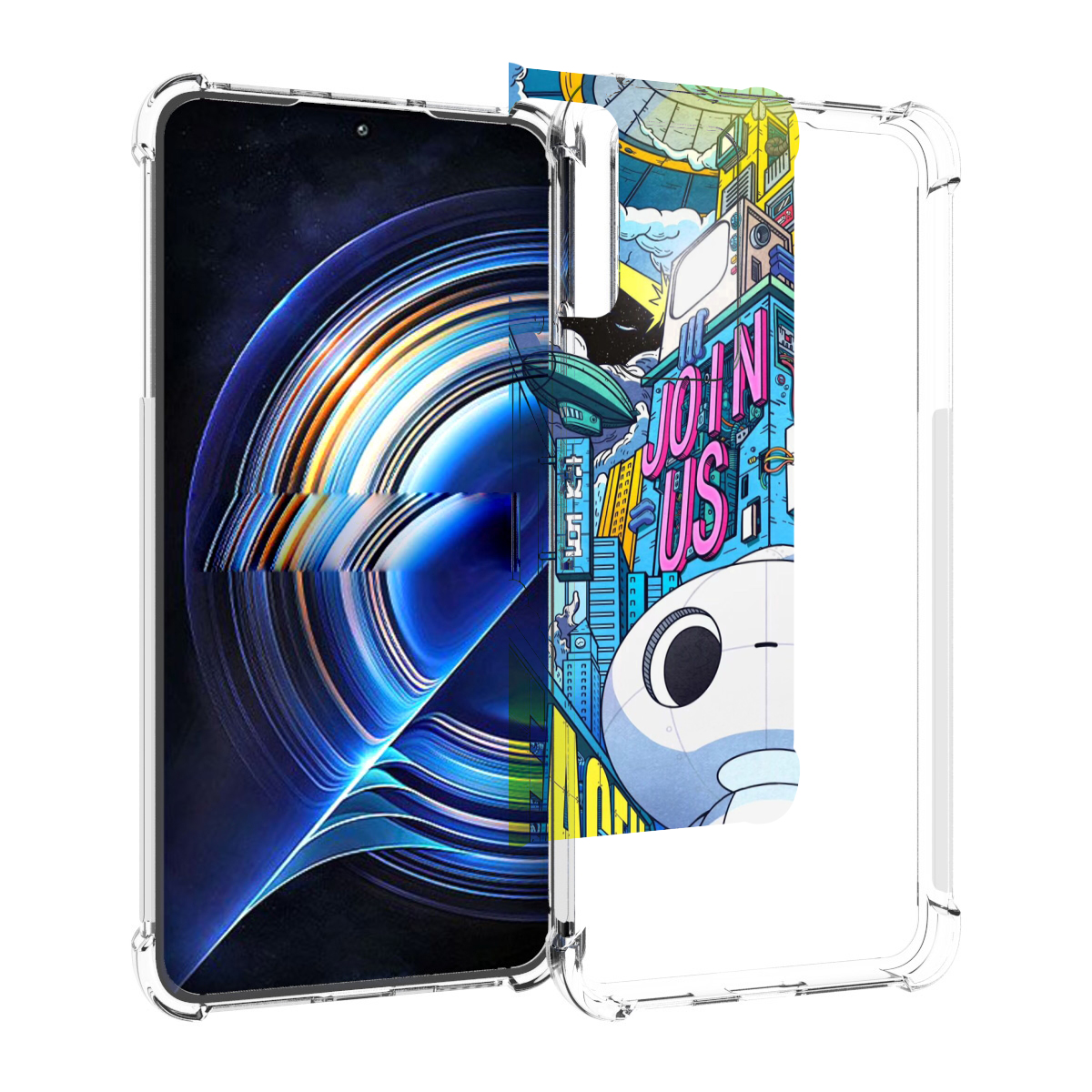 

Чехол MyPads FaceU для Tecno Camon 19 Neo, Прозрачный, Tocco