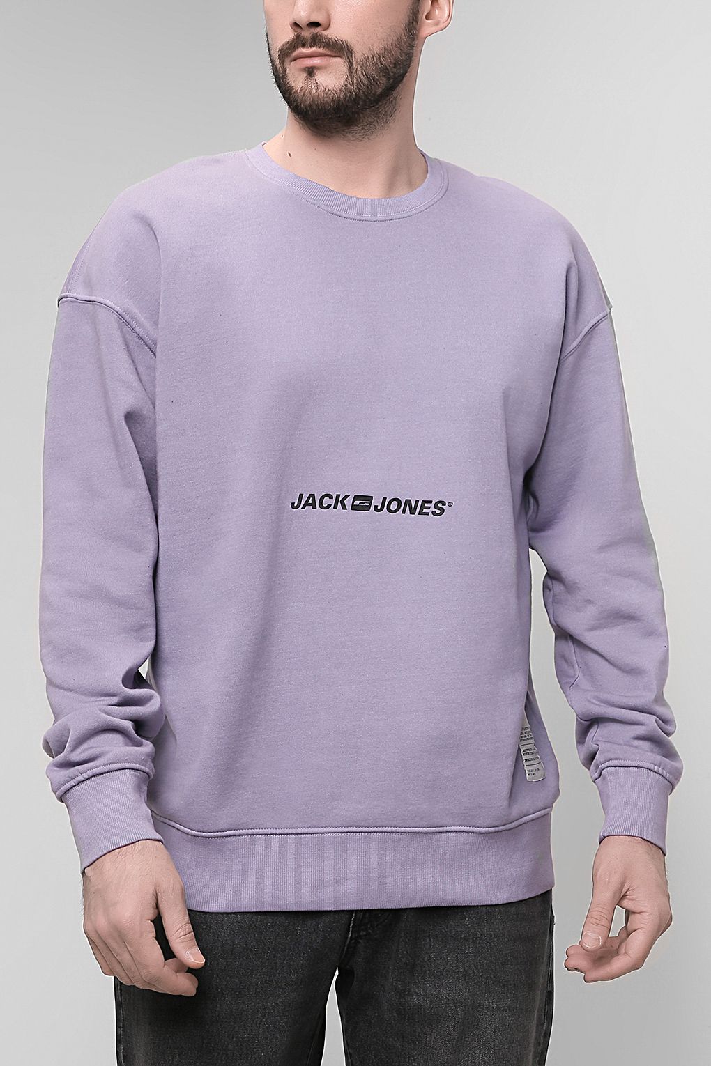 

Свитшот мужской Jack & Jones 12206659 фиолетовый M, 12206659