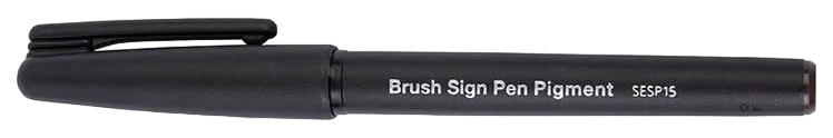 Фломастер-кисть Brush Sign Pen Pigment, цвет СЕПИЯ