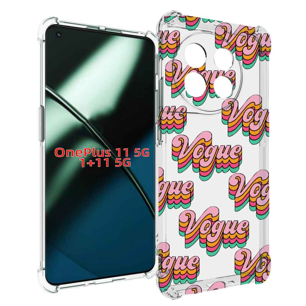 

Чехол MyPads вогуе для OnePlus 11, Прозрачный, Tocco