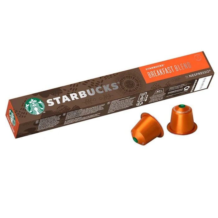 Кофе Starbucks Nespresso Breakfast Blend в капсулах 5,6 г х 10 шт