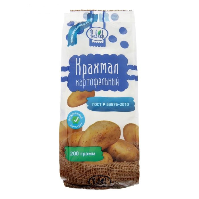 

Крахмал картофельный Relish, 200 г