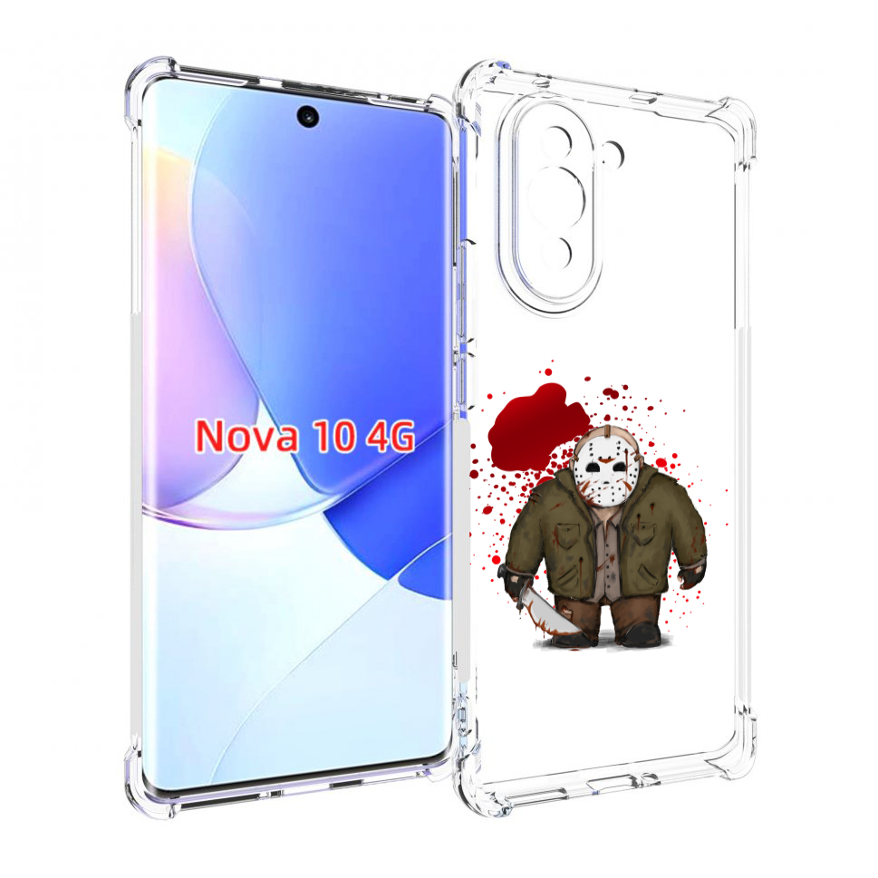 

Чехол MyPads джейсон для Huawei Nova 10, Прозрачный, Tocco