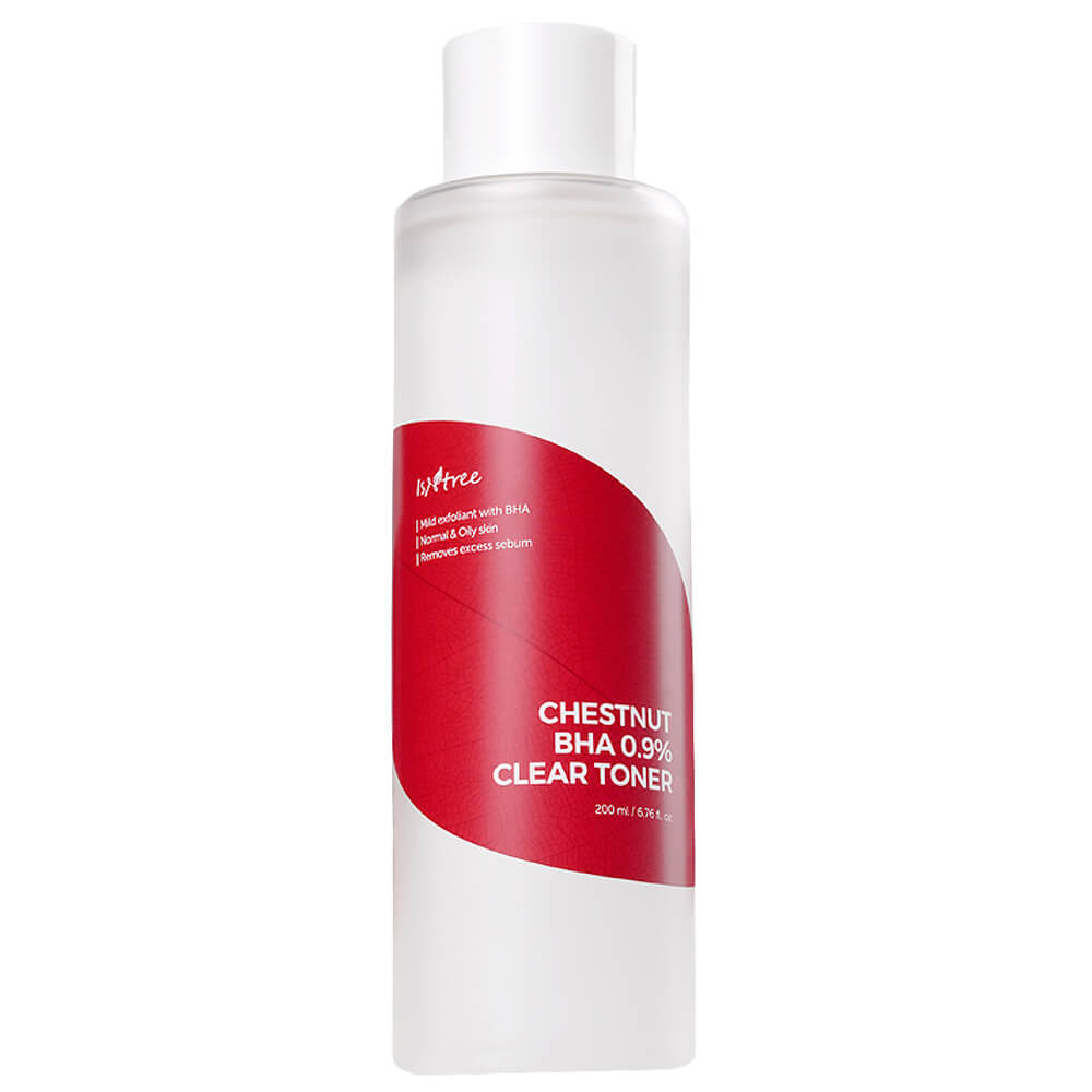 Очищающий тонер Isntree Chestnut BHA 09 Clear Toner с BHA-кислотой 200 мл 1340₽