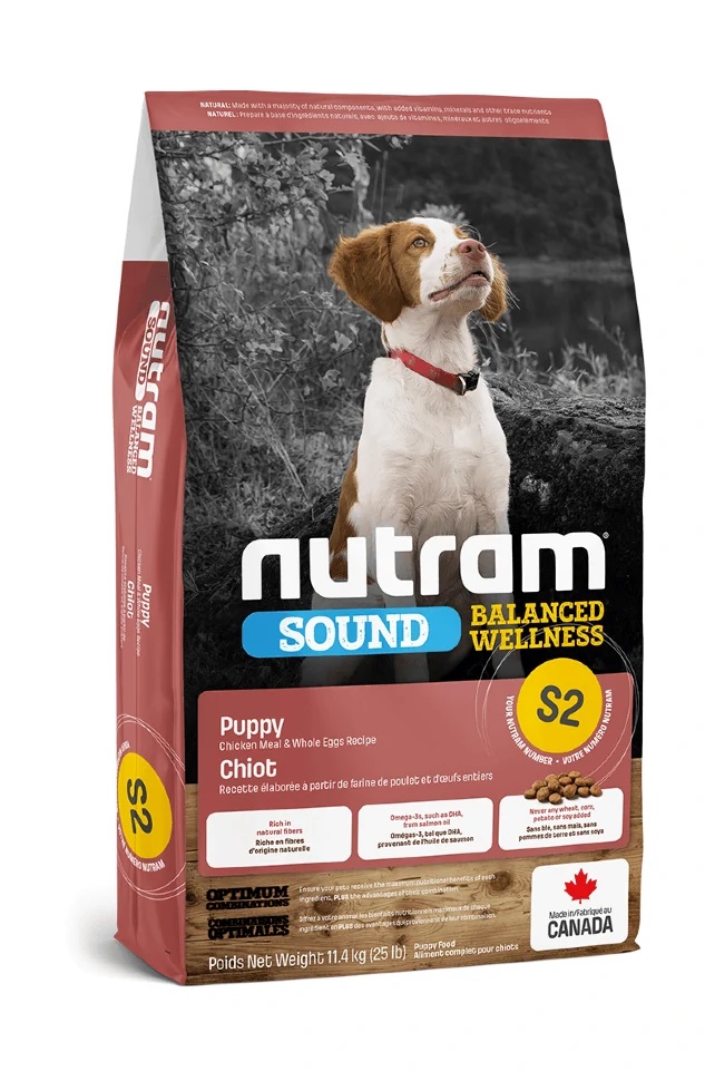 

Сухой корм для щенков Nutram Sound Puppy, курица, 11.4кг, Puppy