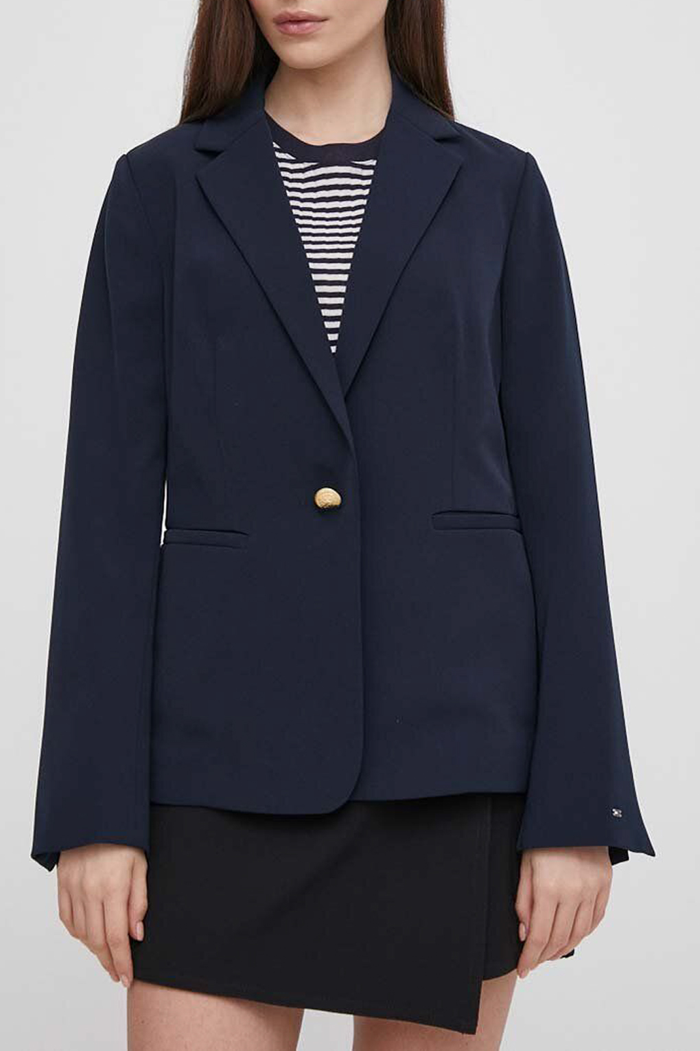 

Жакет женский Tommy Hilfiger WW0WW41772 синий 38, WW0WW41772