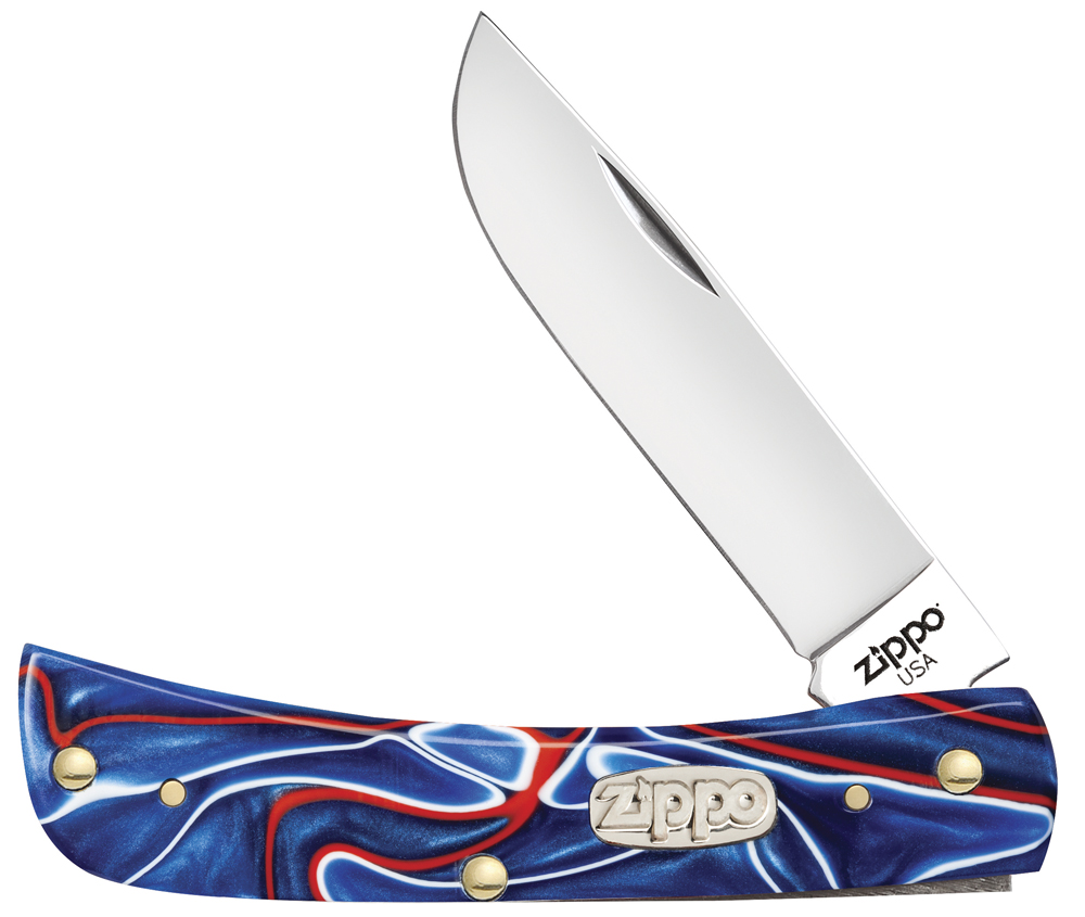 фото Туристический нож zippo patriotic kirinite™ smooth sodbuster jr 50510_207