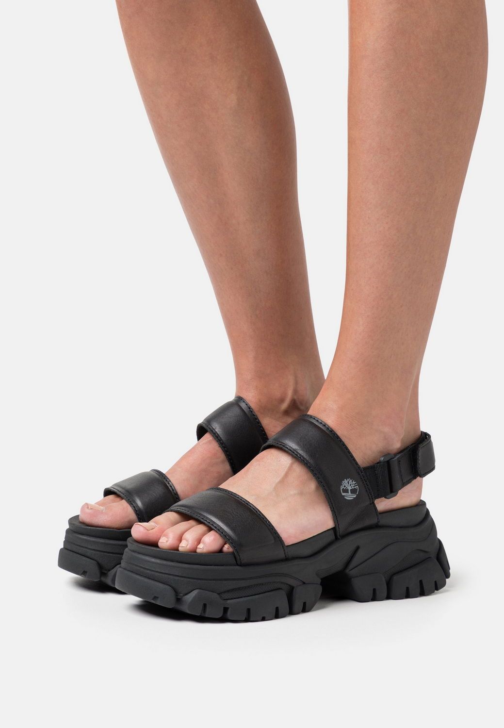 

Сандалии женские Timberland TI111A0H4 черные 38 EU, Черный, TI111A0H4