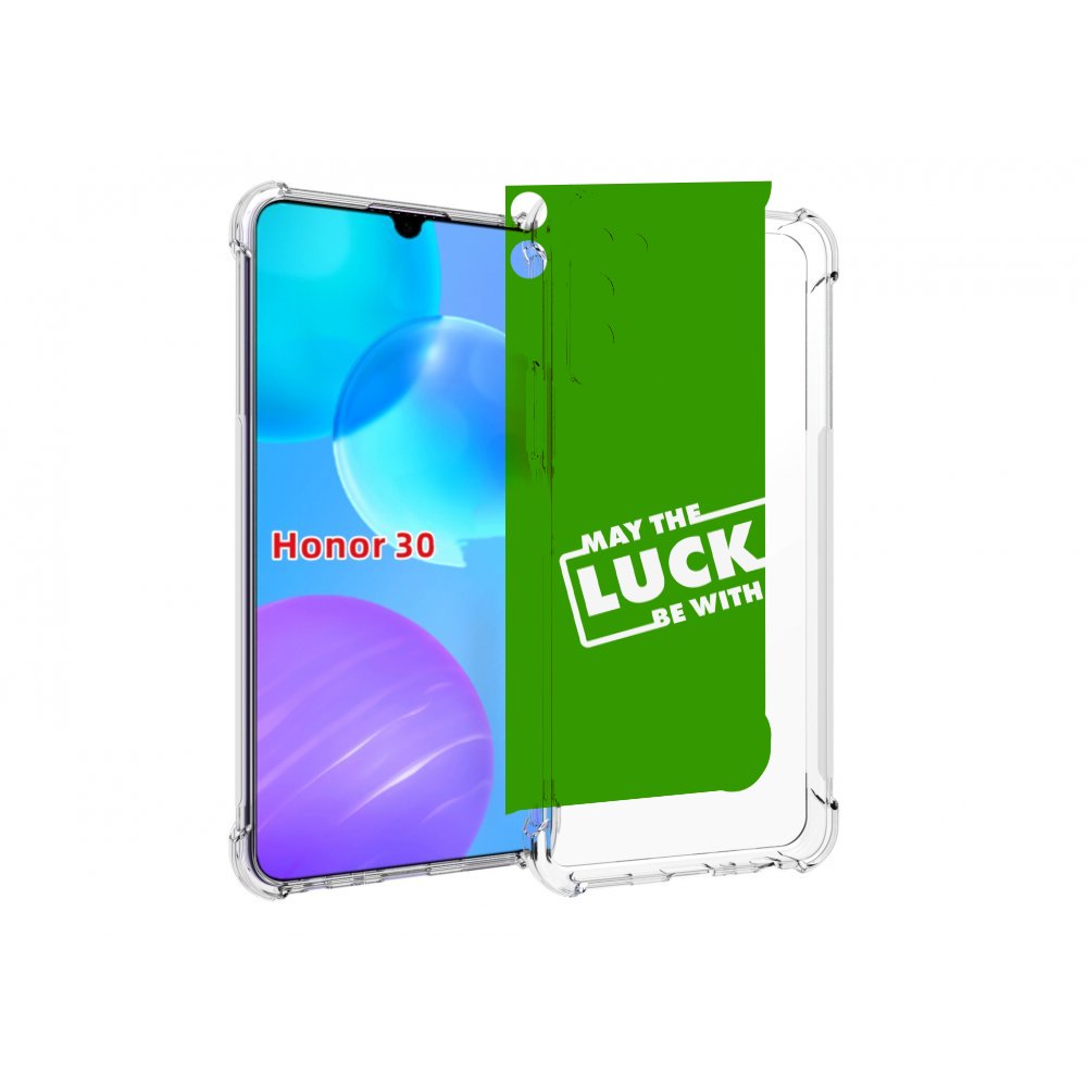

Чехол MyPads Luck green для Huawei Honor 30 Lite, Tocco