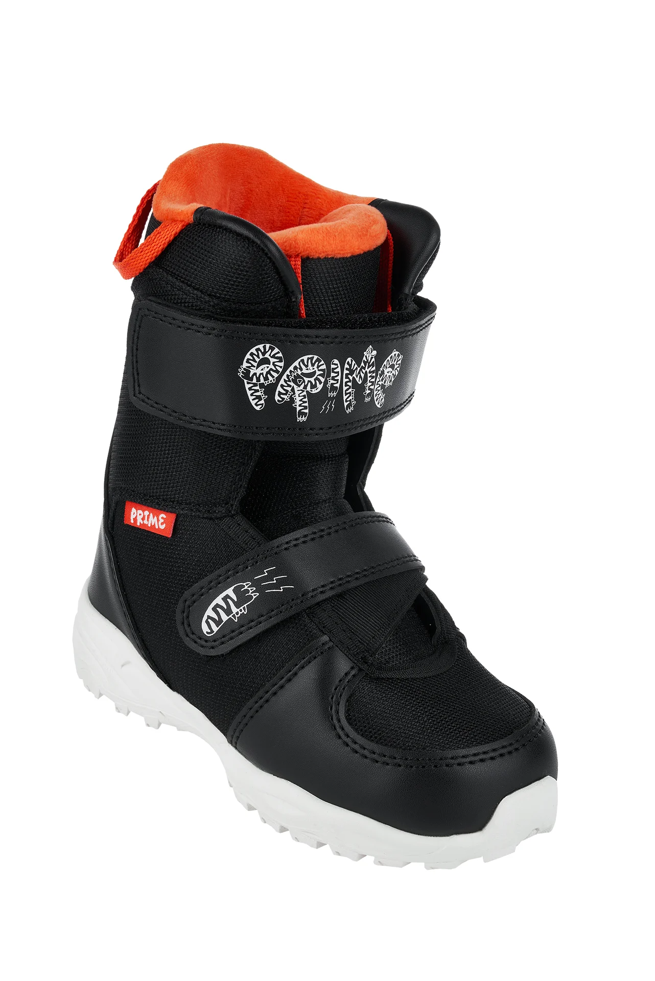 Ботинки для сноуборда prime play now kids 2023 черный 19 см