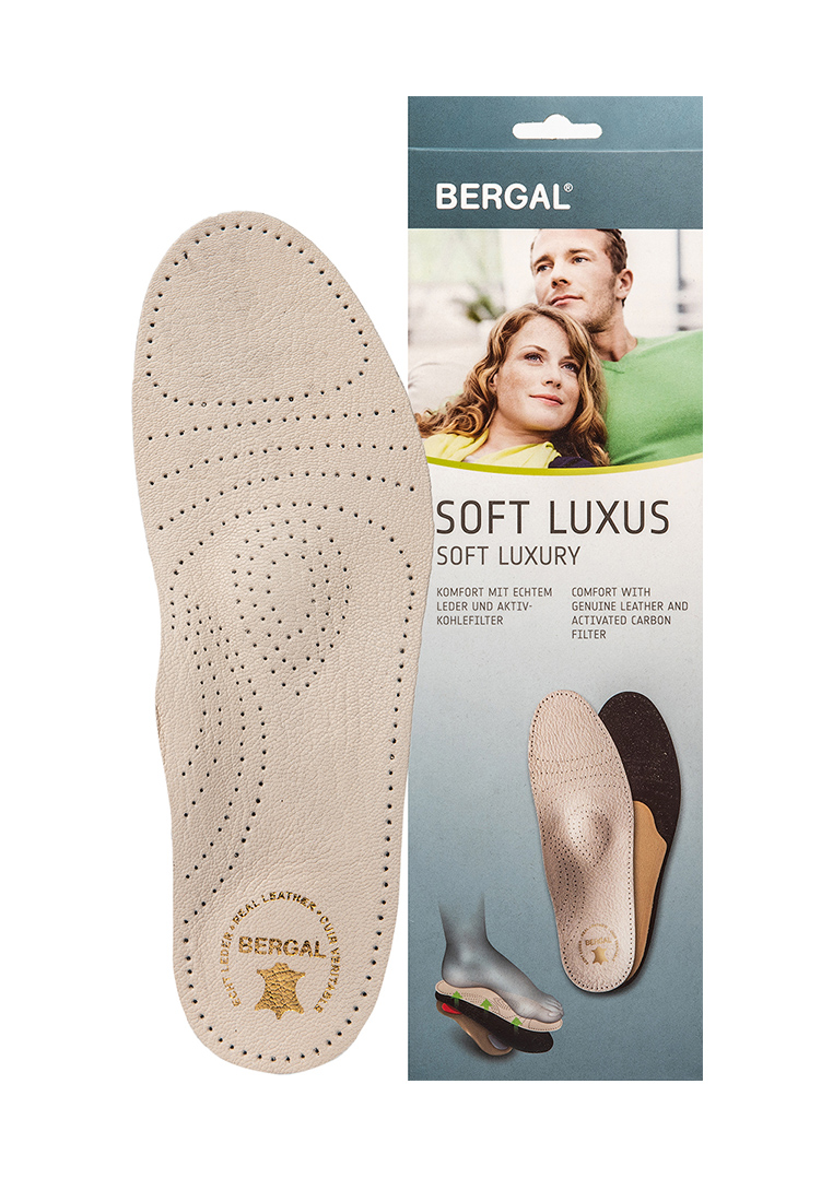 Стельки для обуви унисекс BERGAL Soft Luxus 41 RU
