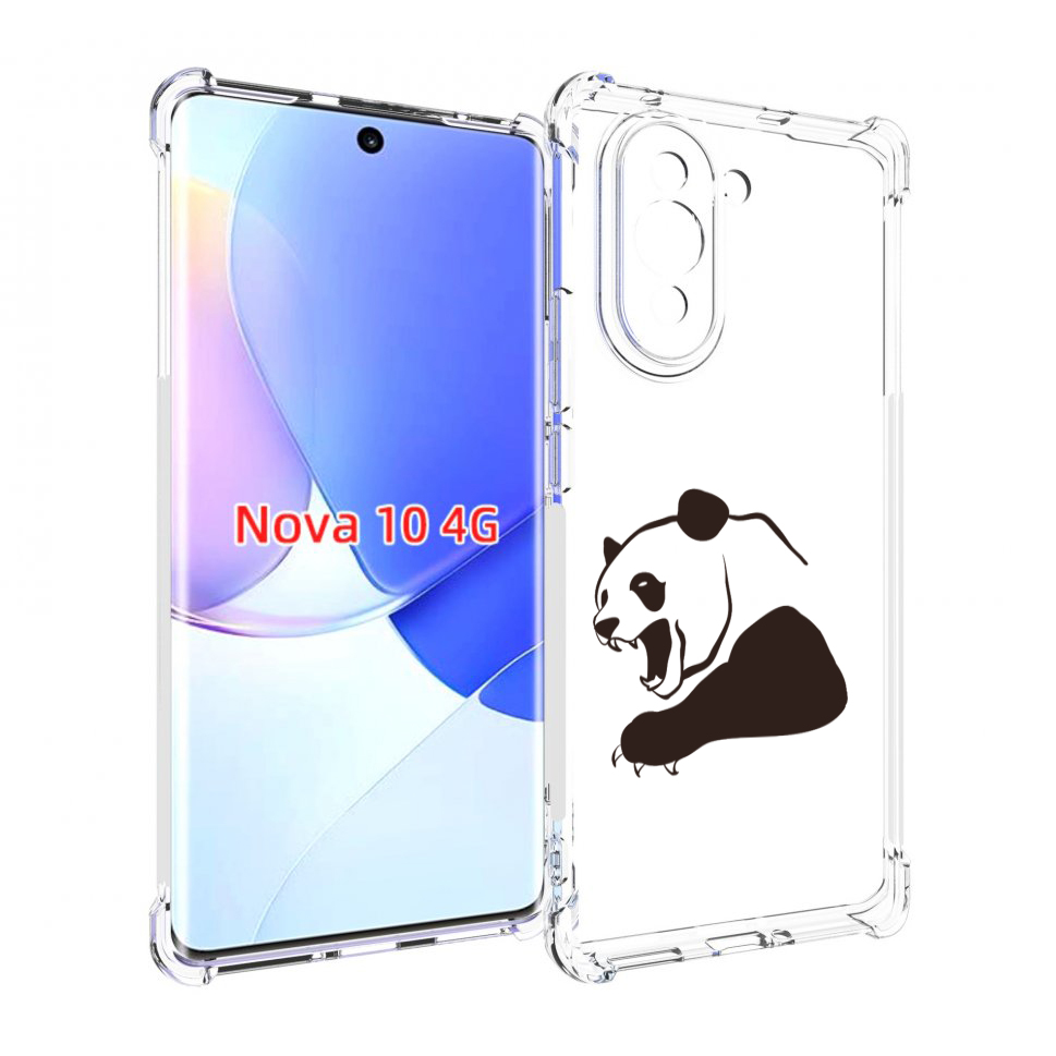 

Чехол MyPads злая-панда для Huawei Nova 10, Прозрачный, Tocco