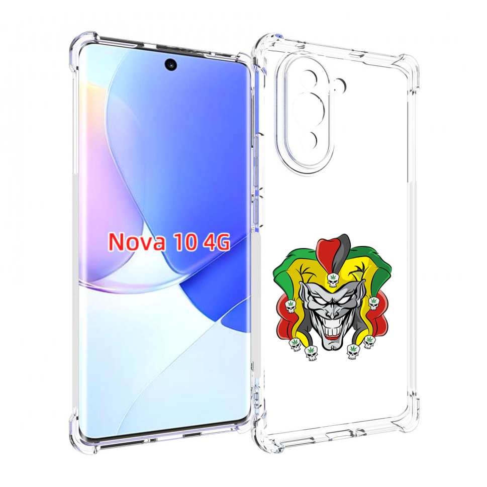 Чехол MyPads злодей-клоун для Huawei Nova 10
