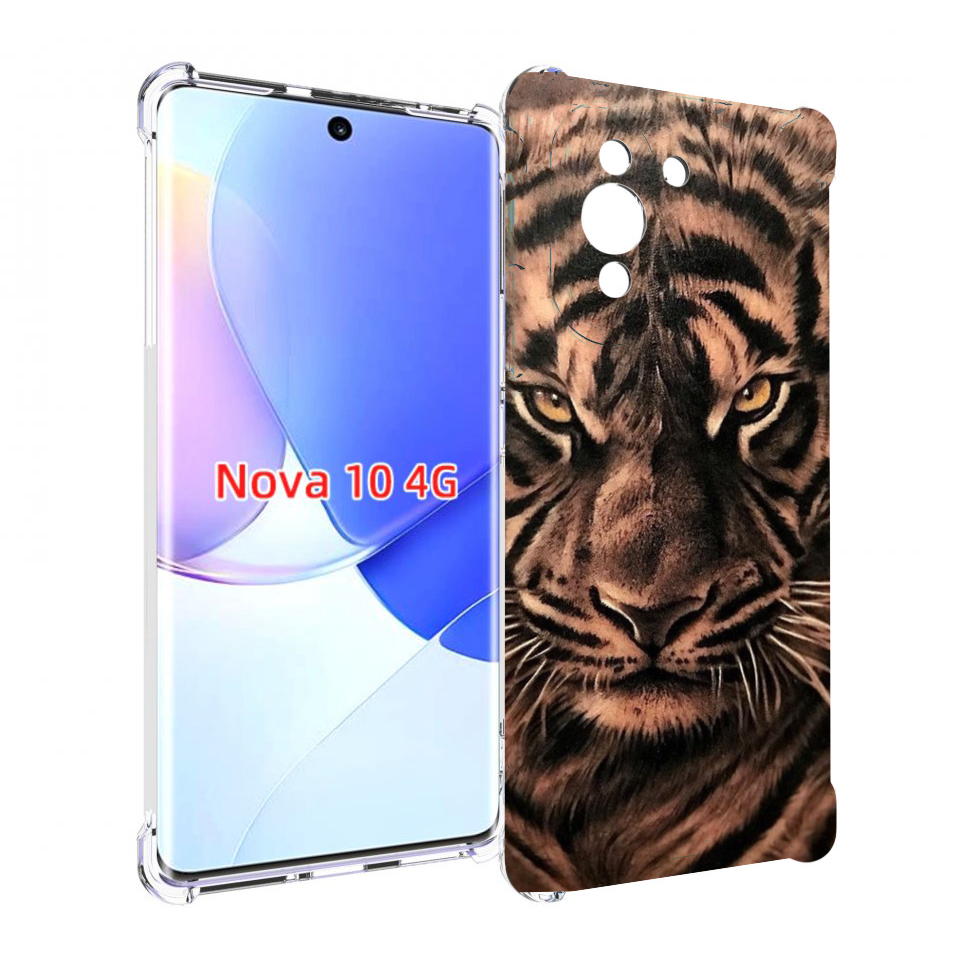 

Чехол MyPads злой-большой-тигр для Huawei Nova 10, Прозрачный, Tocco
