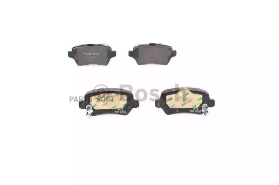 

Колодки тормозные opel astra g,h,zafira a задние (4шт.) bosch Bosch 0986494654