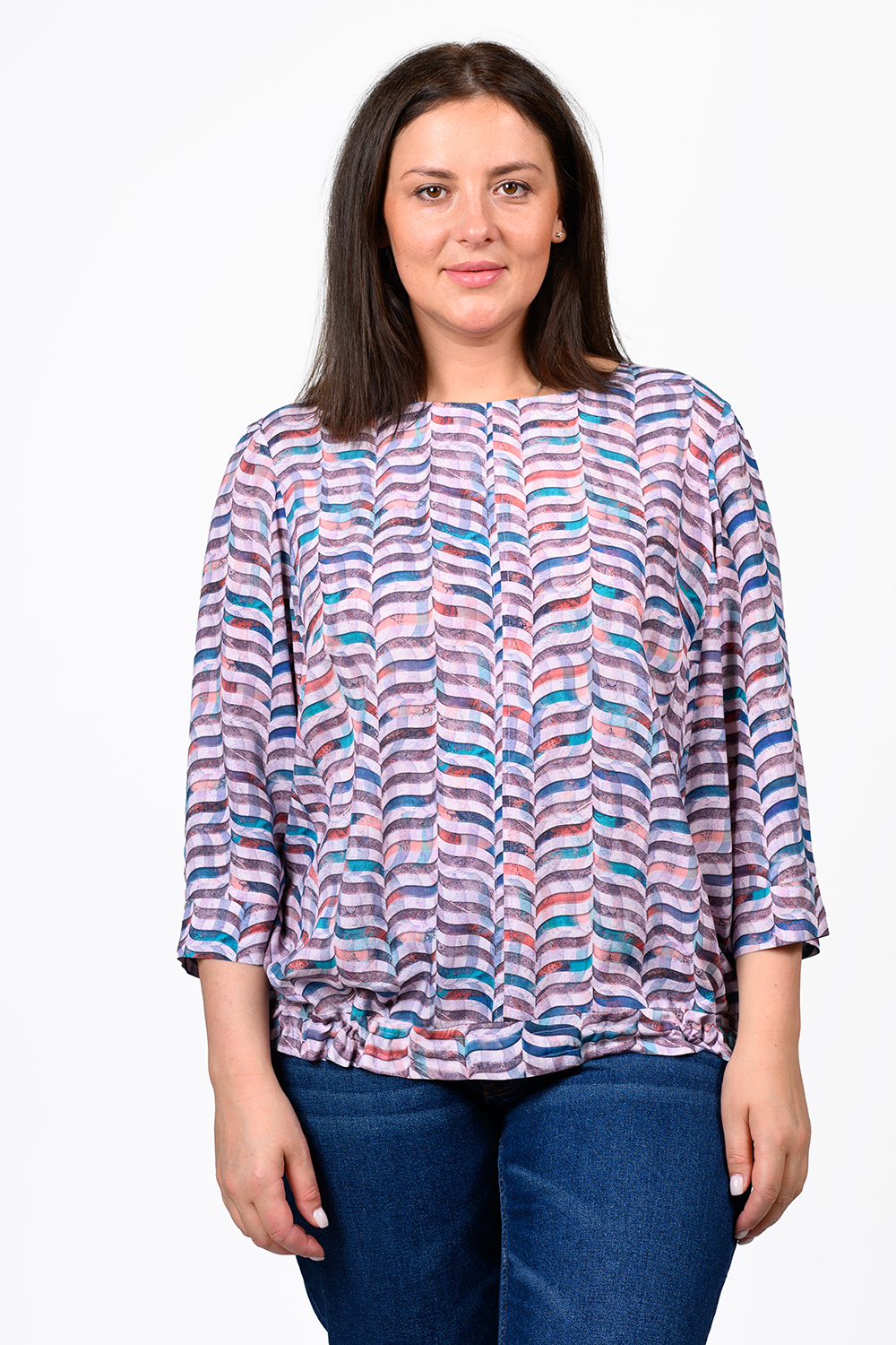 

Блуза женская SVESTA C2843 розовая 58 RU, Розовый, C2843