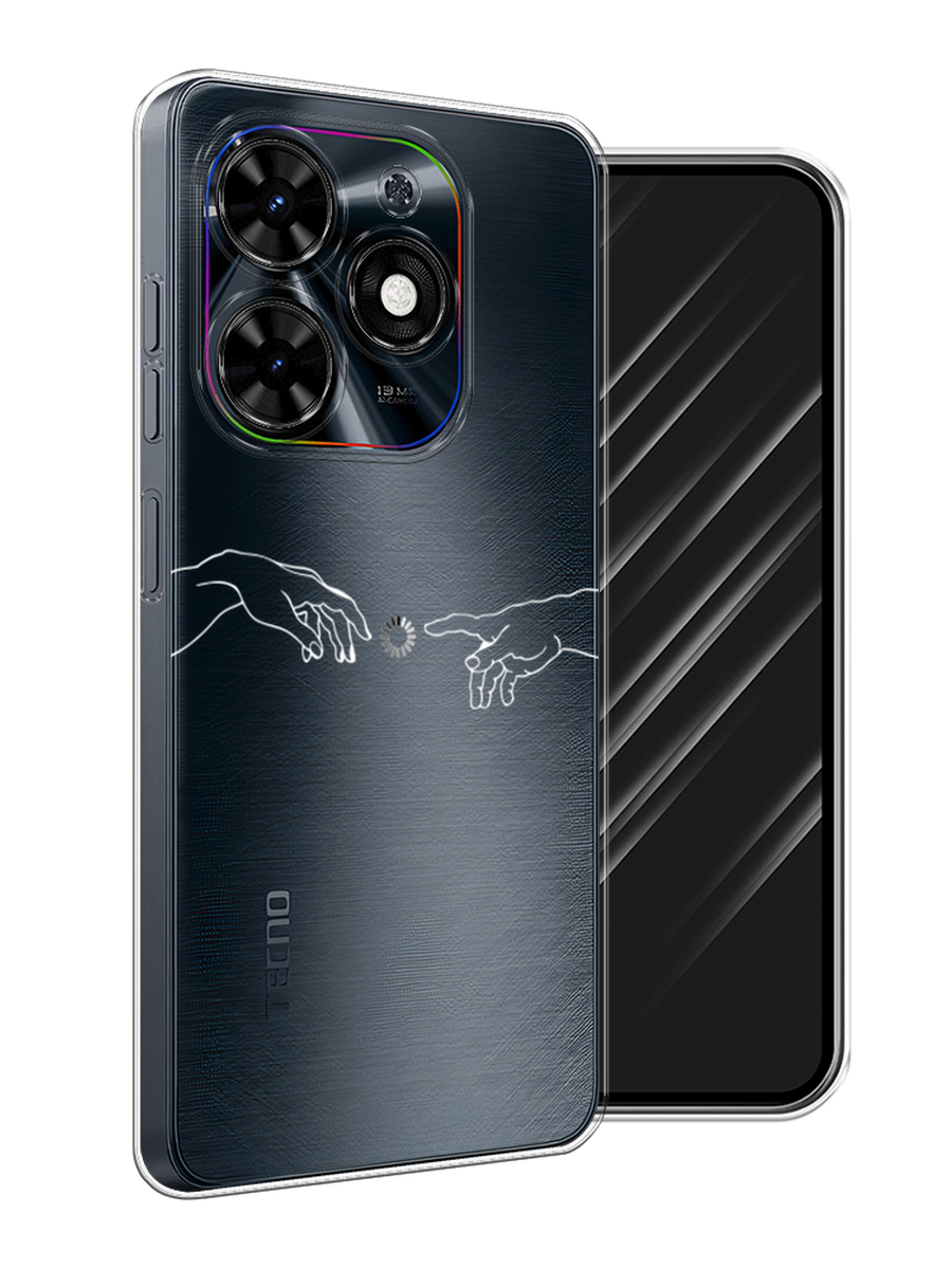 

Чехол Awog на Tecno Spark 20C "Загрузка творения", Белый;серый;прозрачный, 304950-1