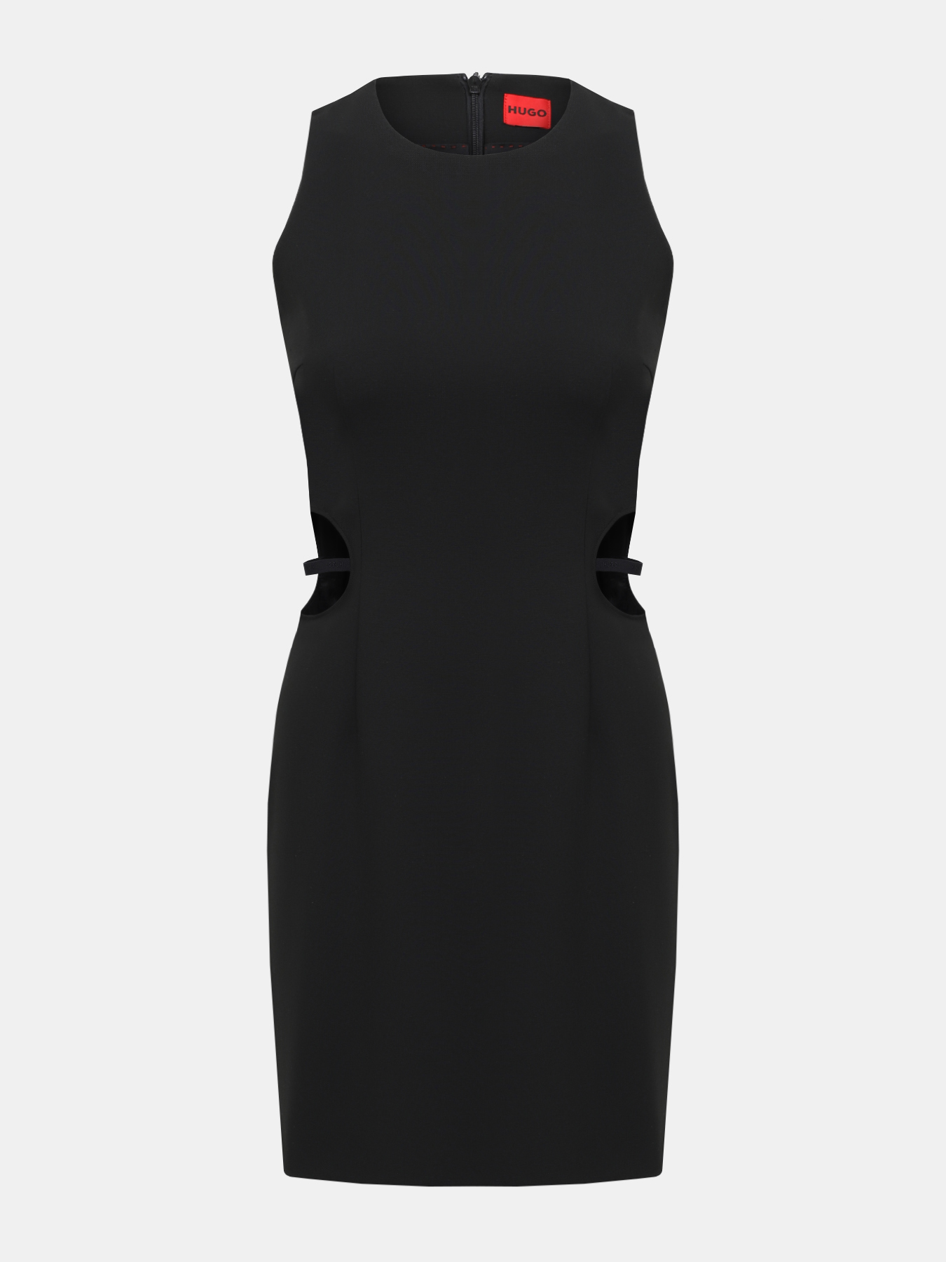 

Платье женское HUGO BOSS 468039 черное 40 RU, Черный, 468039