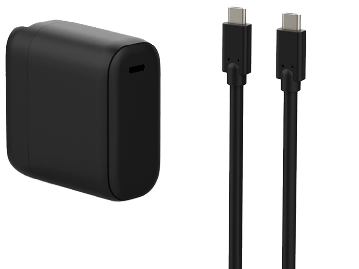 Сетевое зарядное устройство AtuMan EI1 USB Type-C 1xUSB Type-C 3 А черный