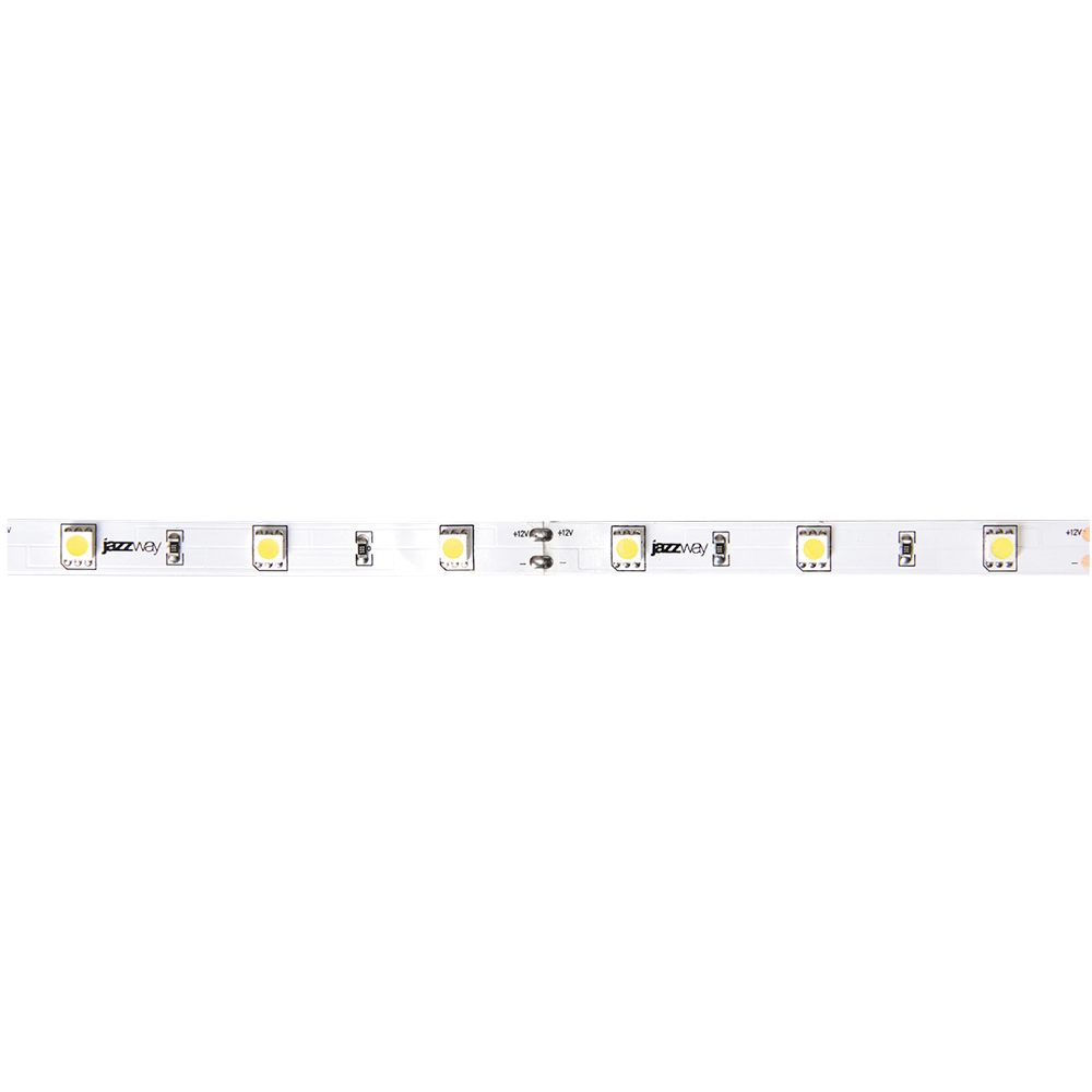 фото Jazzway светодиодная лента jazzway "pls" 12v ip65 smd5050 7.2 вт/м, 30 диодов на 1 метр, ш