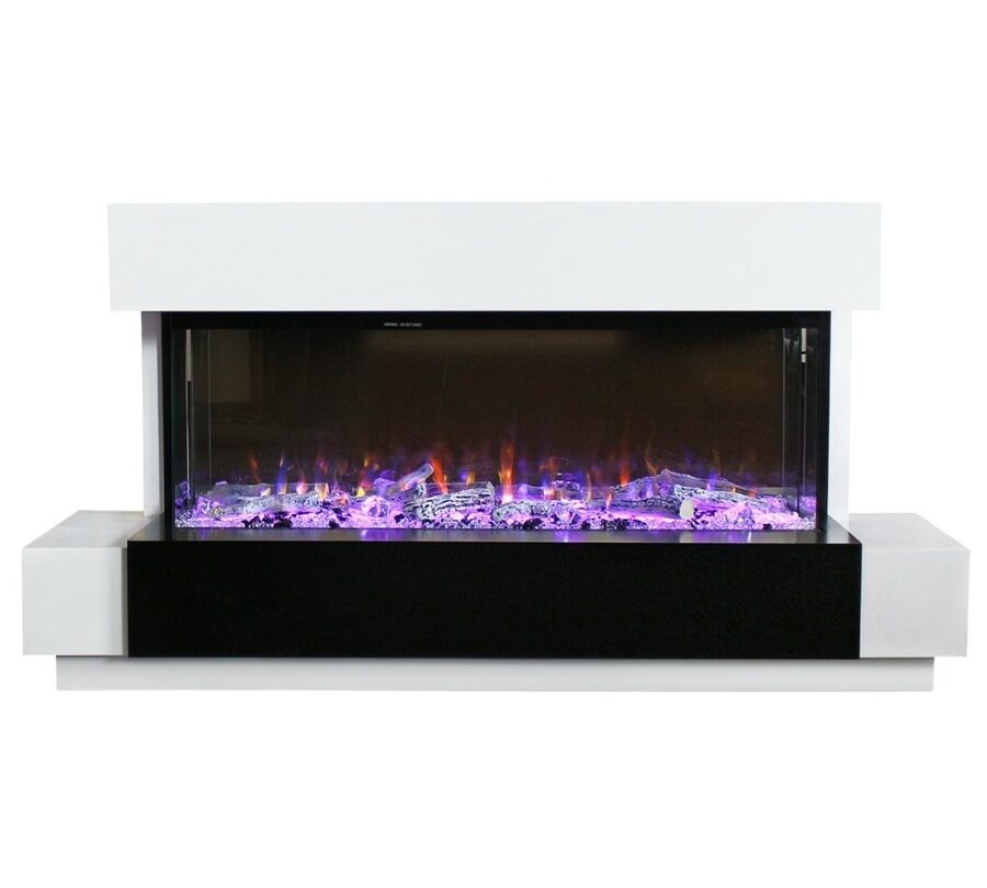 

Электрокамин Real Flame Houston WT 50 (линейный) с очагом Onyx 50