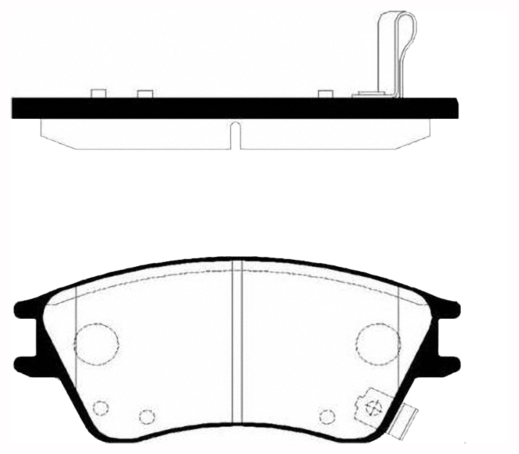 

Тормозные колодки HSB дисковые hp0020