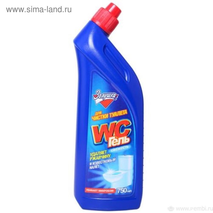 

Гель Золушка WC, Свежесть, 0.5 л, 6 штук