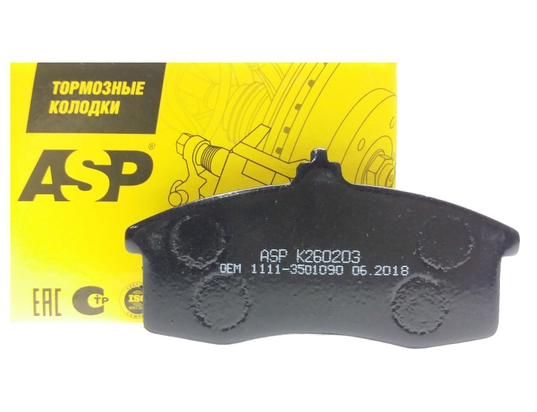 

Тормозные колодки ASP передние k260203