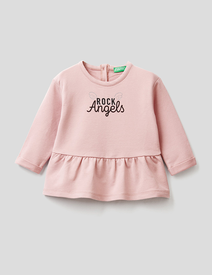 

Джемпер для девочек Benetton цв. розовый р.98, 21A_3QW0C15CV