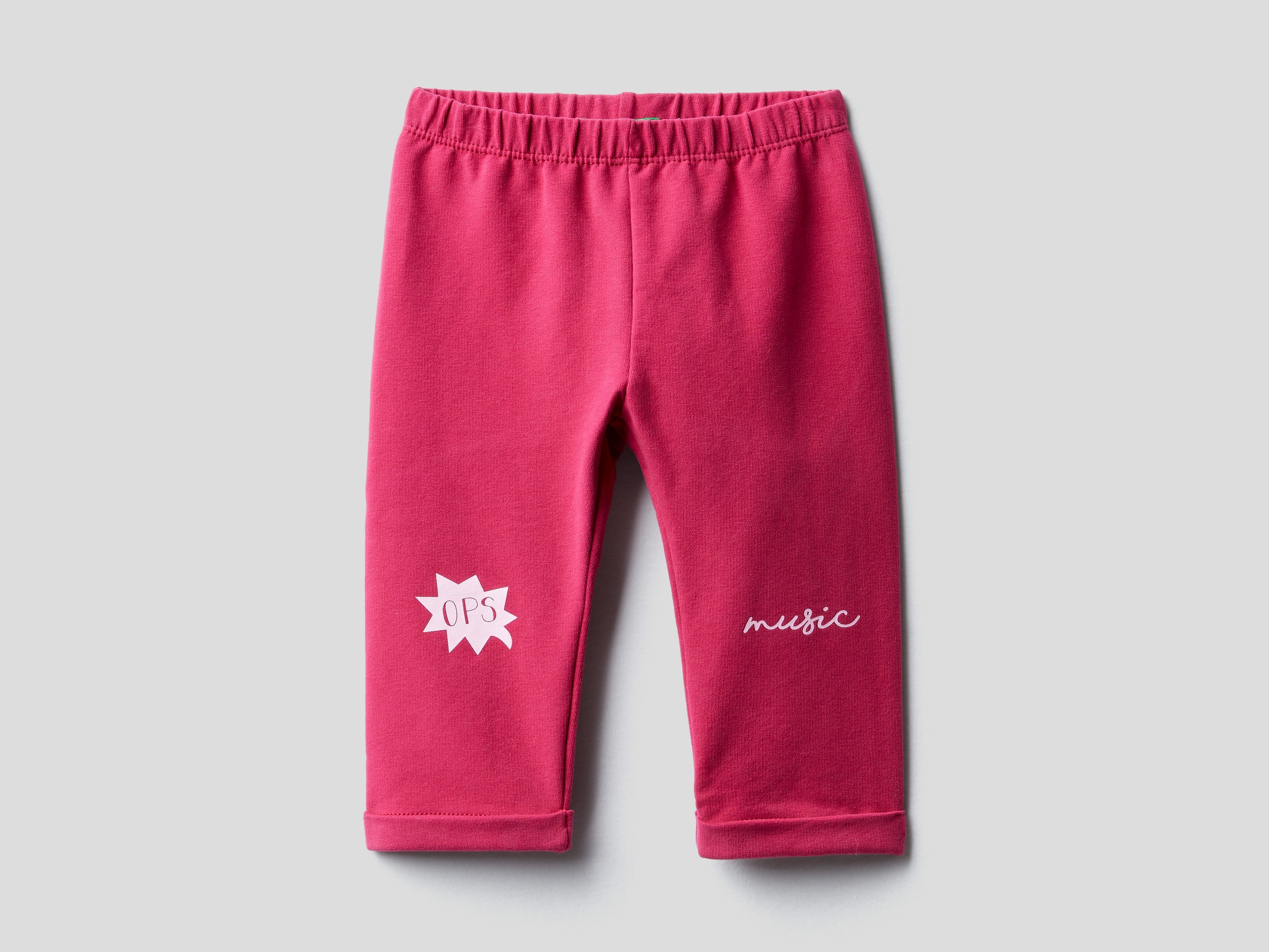 фото Леггинсы для девочек benetton цв. фиолетовый р.74 united colors of benetton