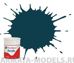 фото Ab0230 краска акриловая 230 pru blue matt - 14ml humbrol