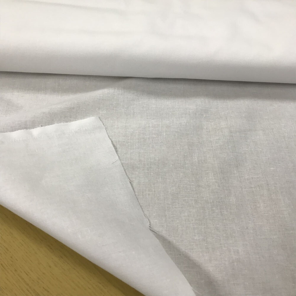 фото Ткань для рукоделия и шитья 150х150см. белая для пэчворка постельного белья texxet