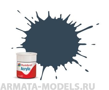 фото Ab0245 краска акриловая 245 rlm 74 graugrun matt -14ml humbrol