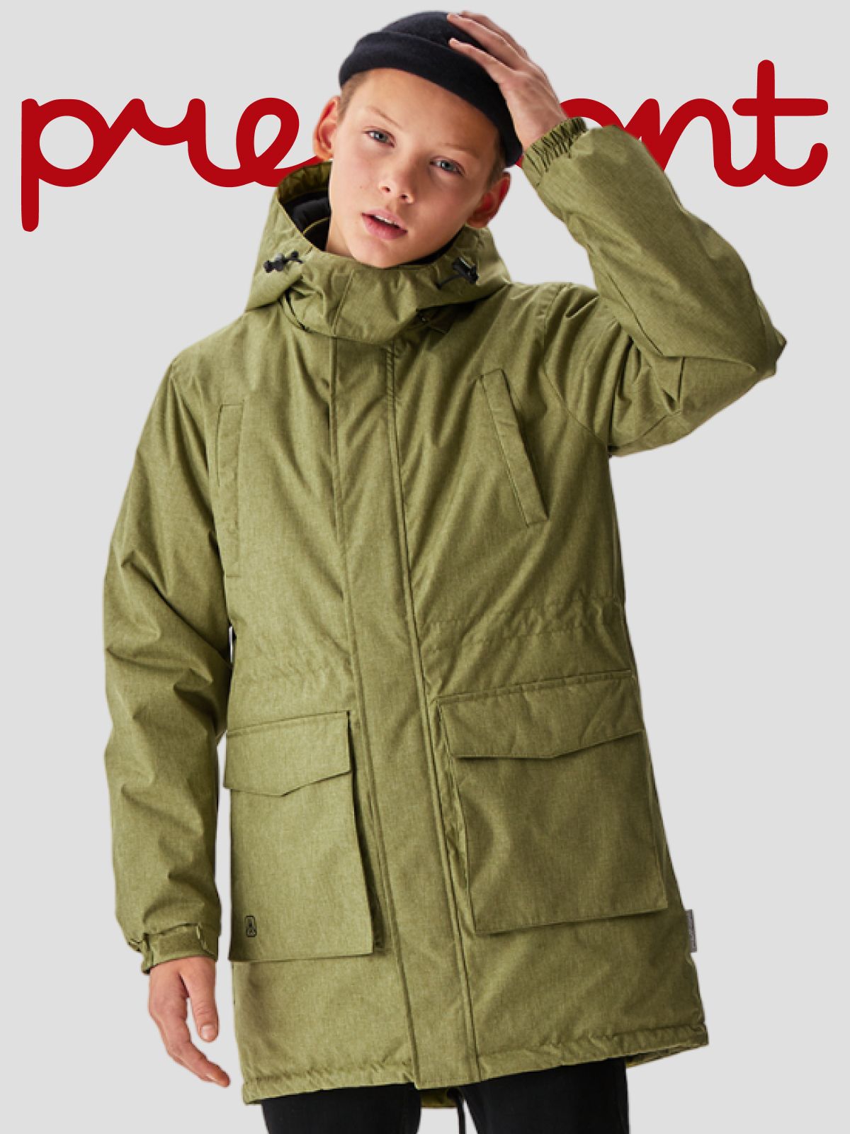 Куртка детская Premont WP424419 оливковый 134 6269₽