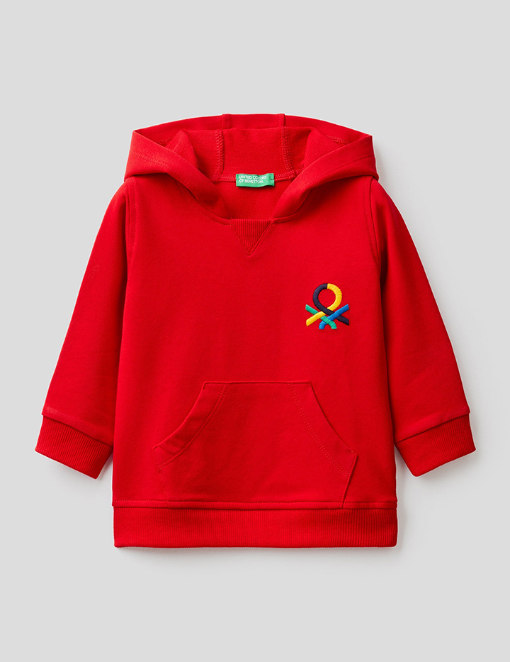 

Толстовка для мальчиков Benetton цв. красный р.98, 21A_3T32C2290