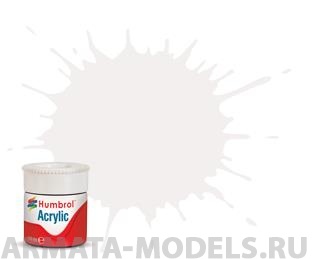 фото Ab0049 краска акриловая no 49 матовое лаковое покрытие - matt -14ml acrylic humbrol