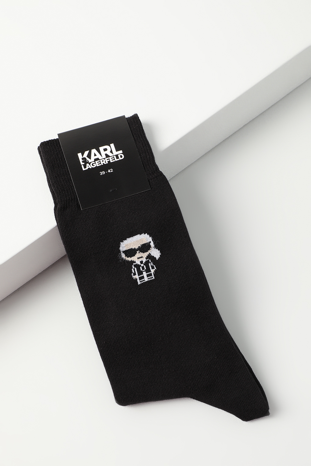 

Носки мужские Karl Lagerfeld 805504 черные 39-42, Черный, 805504