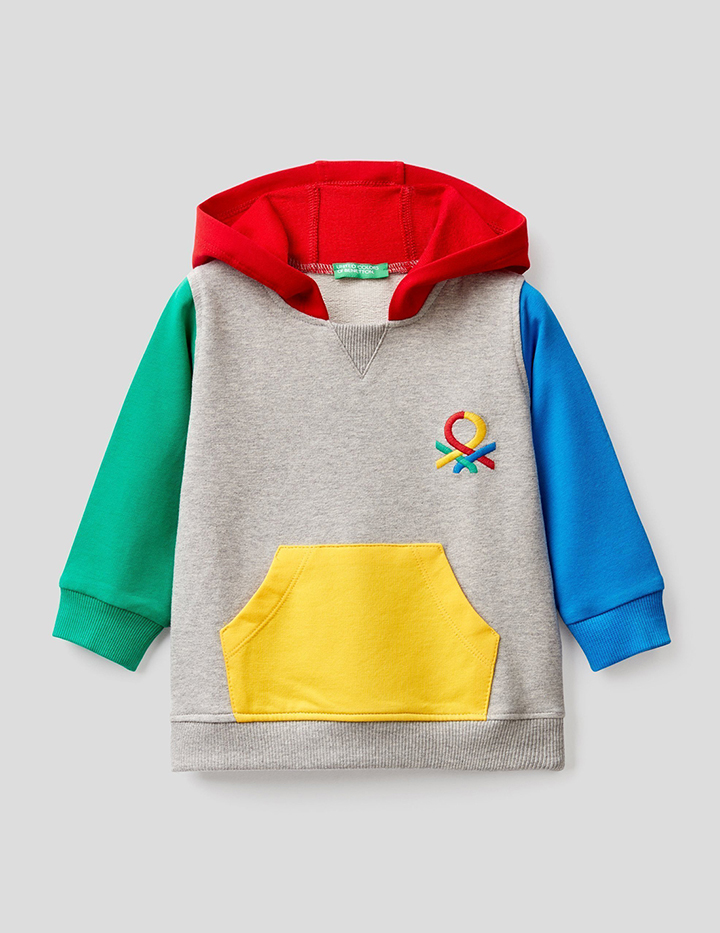 

Толстовка для мальчиков Benetton цв. разноцветный р.98, 21A_3T32C2290