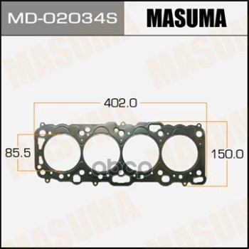 

MD-02034S прокладка ГБЦ 0.75мм Nissan Almera/Primera 2.0TD CD20/CD20T 95-02