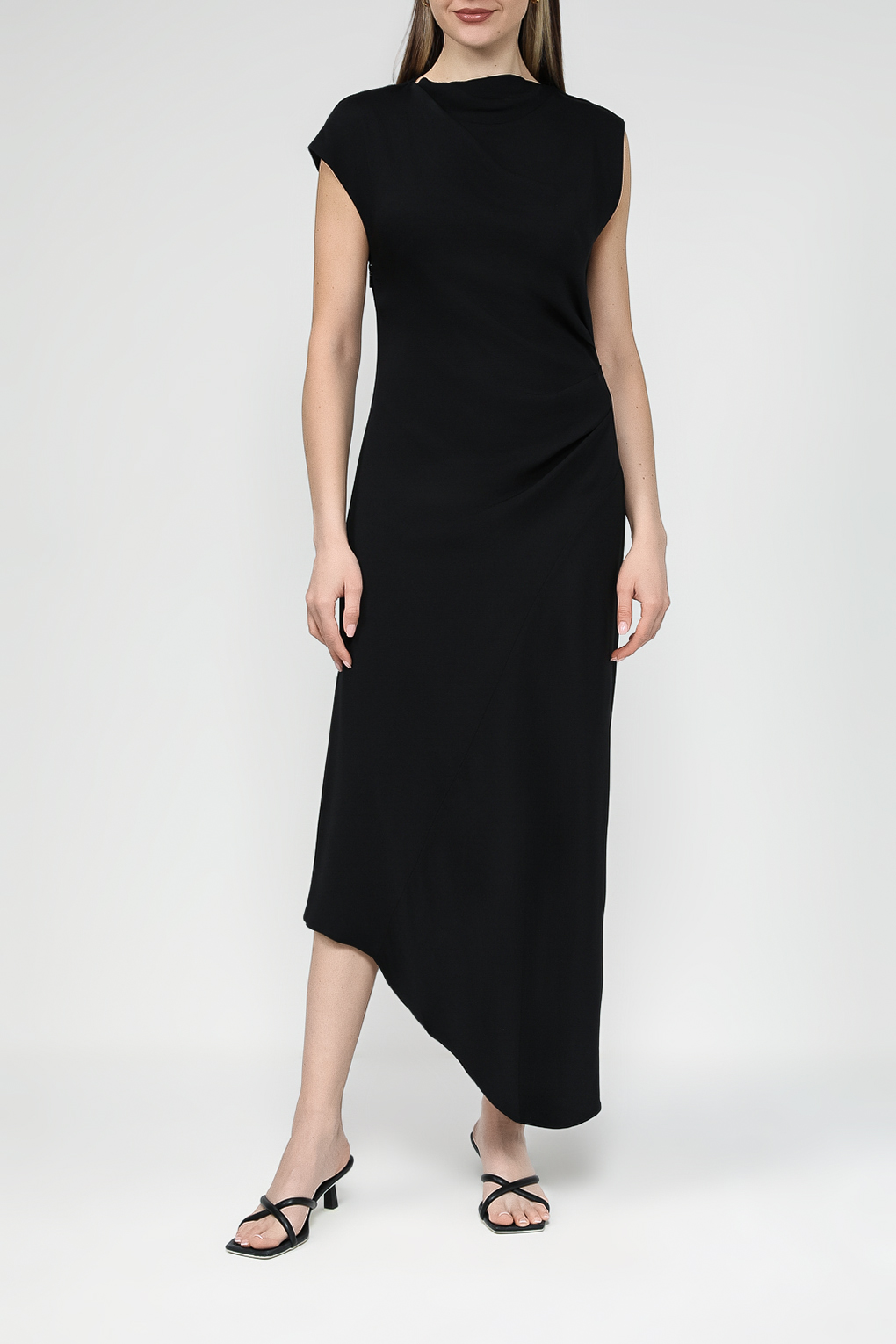

Платье женское Calvin Klein K20K206344 черное 36, Черный, K20K206344