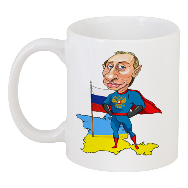 

Кружка Printio Путин супермен 330 мл, Путин супермен