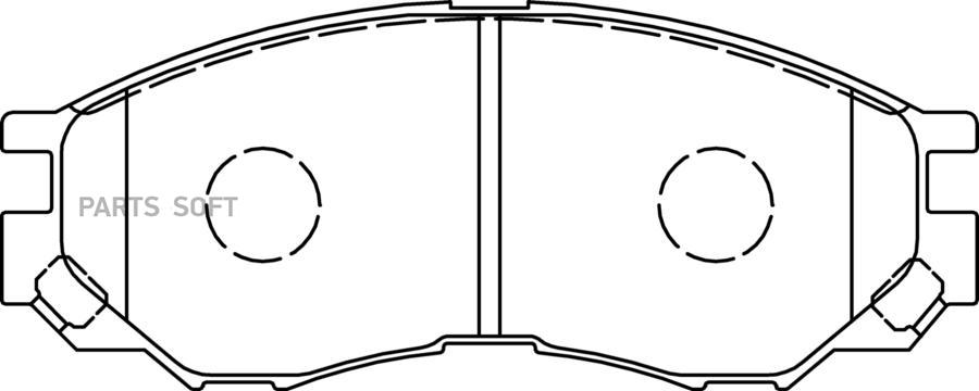

Колодки Тормозные Дисковые An-433 () Fbl